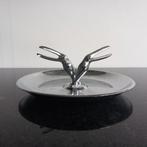 Mid century asbak toekan toekans Firma Hamilton chroom, Ophalen of Verzenden, Gebruikt, Asbak