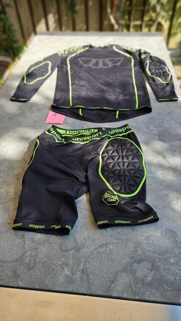 Uhlsport Keepers Beschermende Onderkleding Bionic Frame L, Maat L, Ophalen of Verzenden, Gebruikt, Set