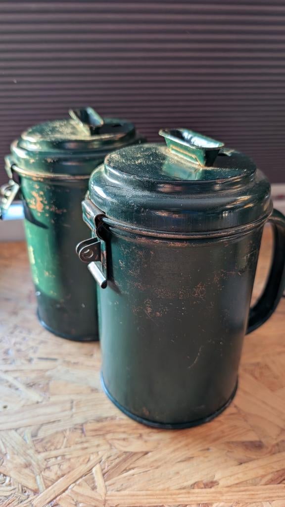 Twee oude collectebussen, Ophalen of Verzenden