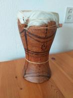 Djembé trommel met geitenvel, Ophalen of Verzenden, Gebruikt, Trommel