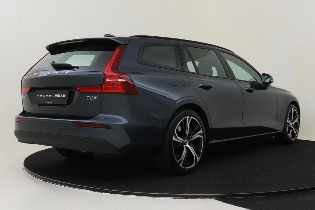 Volvo V60 T6 PLUG-IN HYBRID AWD ESSENTIAL EDITION -CLIMATE|1, Auto's, Volvo, Automaat, 12 maanden, Stof, Euro 6