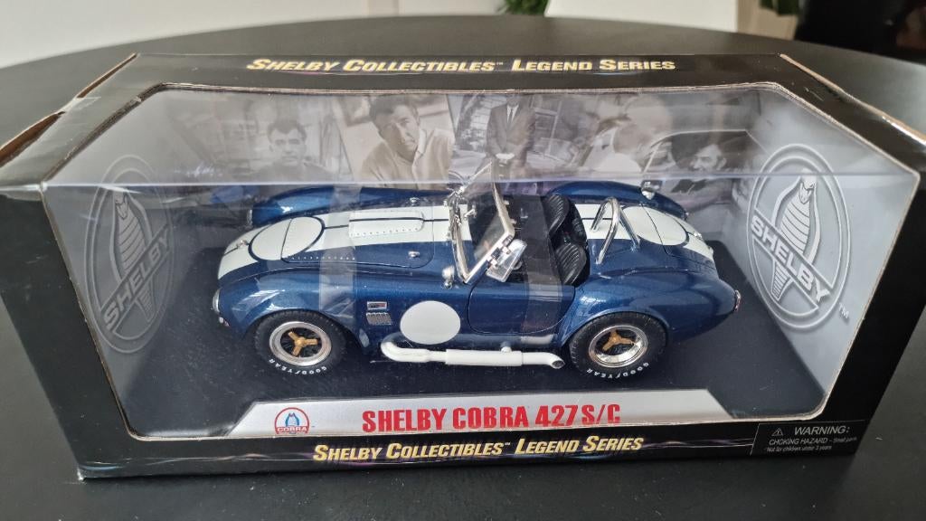 Shelby cobra 427 s/c collectibles legend series, Ophalen of Verzenden, Zo goed als nieuw, Auto, Overige merken
