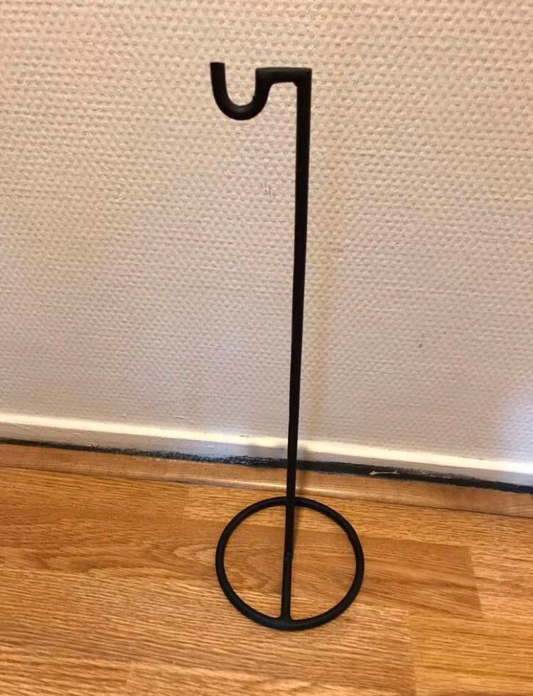 Standaard metaal ijzer schelpen ketting krans wanddecoratie, Ophalen of Verzenden, Zo goed als nieuw