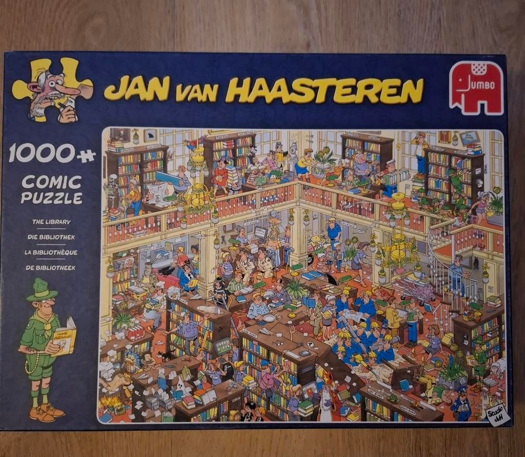 4 JAN VAN HAASTEREN LEGPUZZELS, Hobby en Vrije tijd, Denksport en Puzzels, Ophalen of Verzenden, 500 t/m 1500 stukjes, Zo goed als nieuw