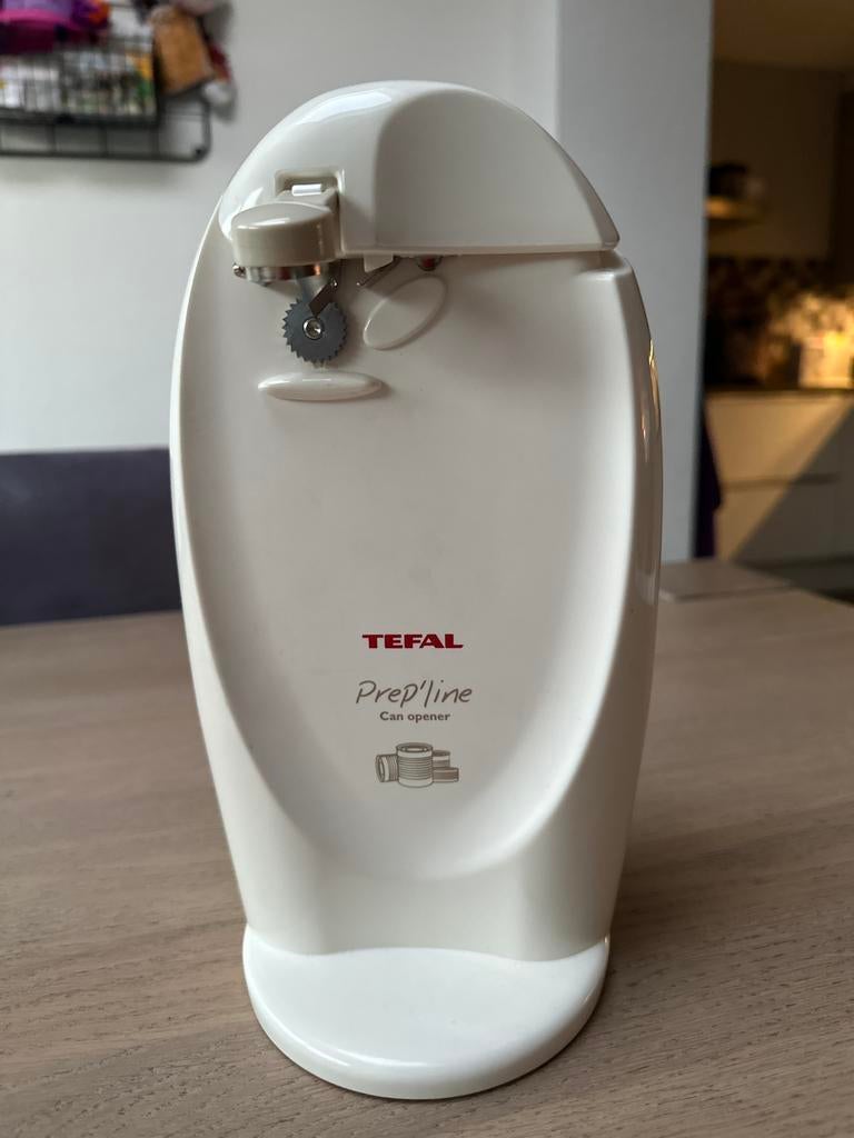 Tefal blikopener / messenslijper, Ophalen of Verzenden, Zo goed als nieuw