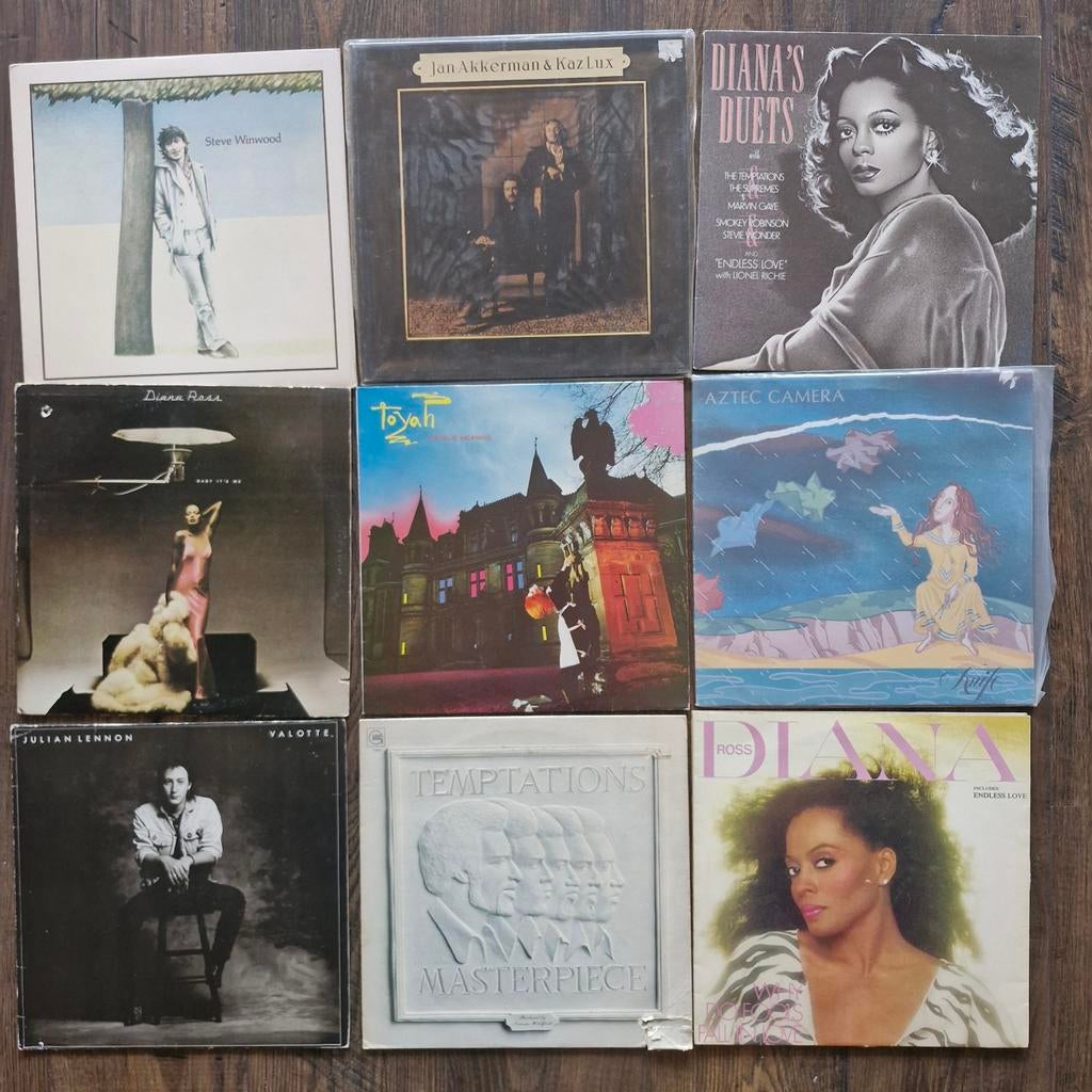 Elpees / vinyl a drie euro, Cd's en Dvd's, Vinyl | Pop, Ophalen of Verzenden, Gebruikt, 12 inch