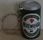 Mittweida Sleutelhanger bierblikje, Verzamelen, Biermerken, Ophalen of Verzenden, Zo goed als nieuw, Reclamebord, Plaat of Schild
