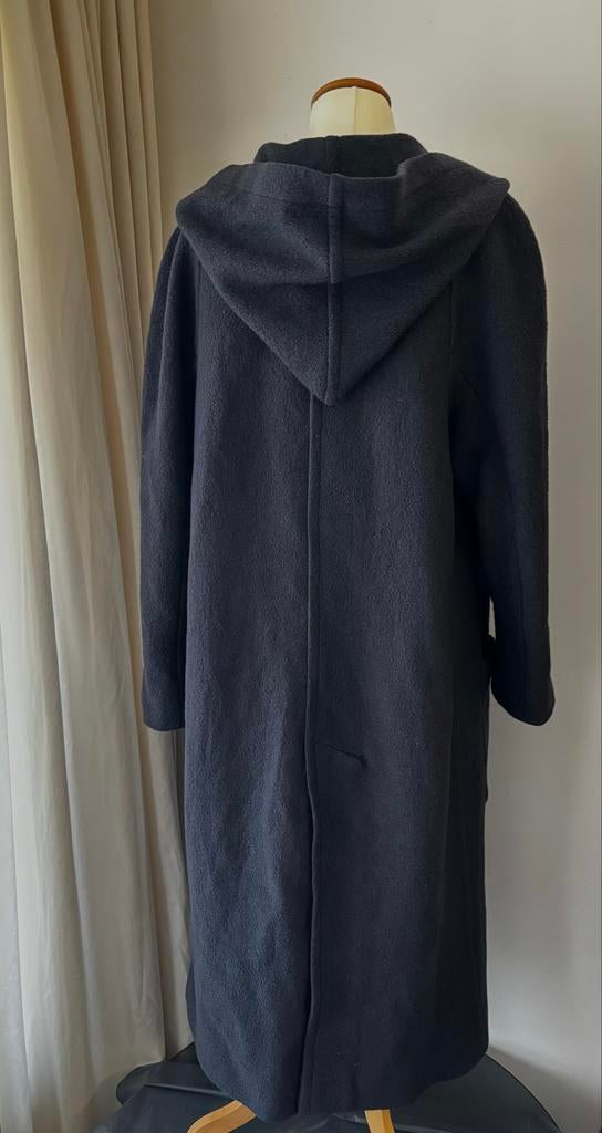Creenstone outerwear mt 38 - mantel met capuchon, Kleding | Dames, Jassen | Winter, Ophalen, Gedragen, Maat 38/40 (M), Blauw