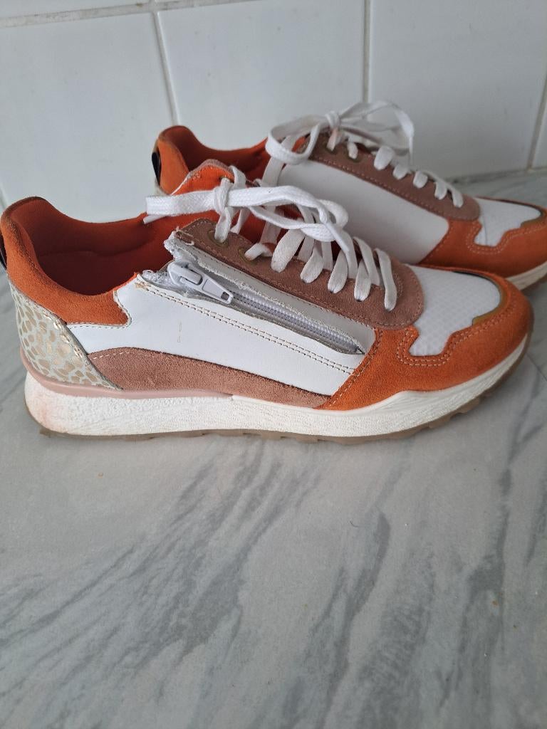 Zgan Bull boxer sneakers maat 38, Bull boxer, Wit, Ophalen of Verzenden, Sneakers of Gympen