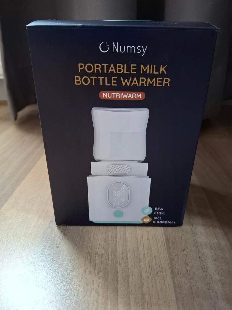 Numsy Nutriwarm Draagbare Flessenwarmer, Ophalen of Verzenden, Gebruikt, Flessen- of potjesverwarmer