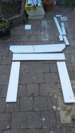 Marmeren schouwdelen jaren '30 - projectje, Huis en Inrichting, Haarden, Ophalen, Gebruikt, Vrijstaande haard, Elektrische haard