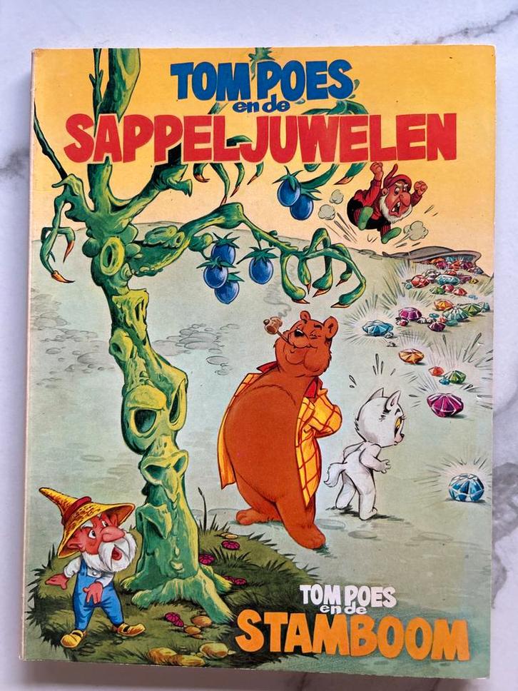 Tom Poes en de Sappeljuwelen / Stamboom (stripboek), Boeken, Stripboeken, Gelezen, Eén stripboek, Ophalen of Verzenden