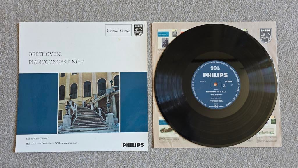 2 LP's ; Beethoven en Strauss, 1960 tot 1980, 10 inch, Ophalen of Verzenden, Zo goed als nieuw