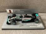 ✅ Lewis Hamilton 1:43 Winner Malaysian GP 2015 Mercedes F1, Ophalen of Verzenden, Nieuw, Formule 1