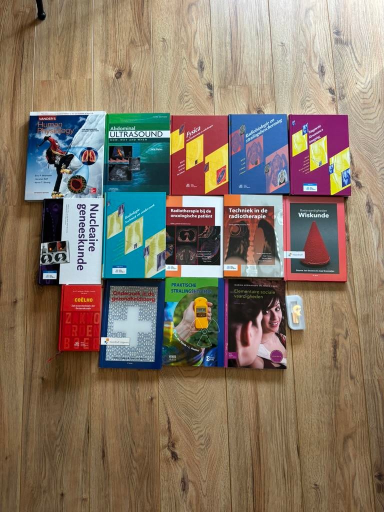 Studieboeken MBRT (medische beeldvorming), Ophalen, Zo goed als nieuw, School, Studie en Wetenschap