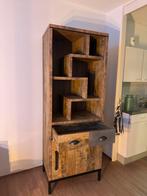 Mooie industriële kast met lade en deur, Ophalen, Gebruikt, 50 tot 100 cm, Met lade(s)