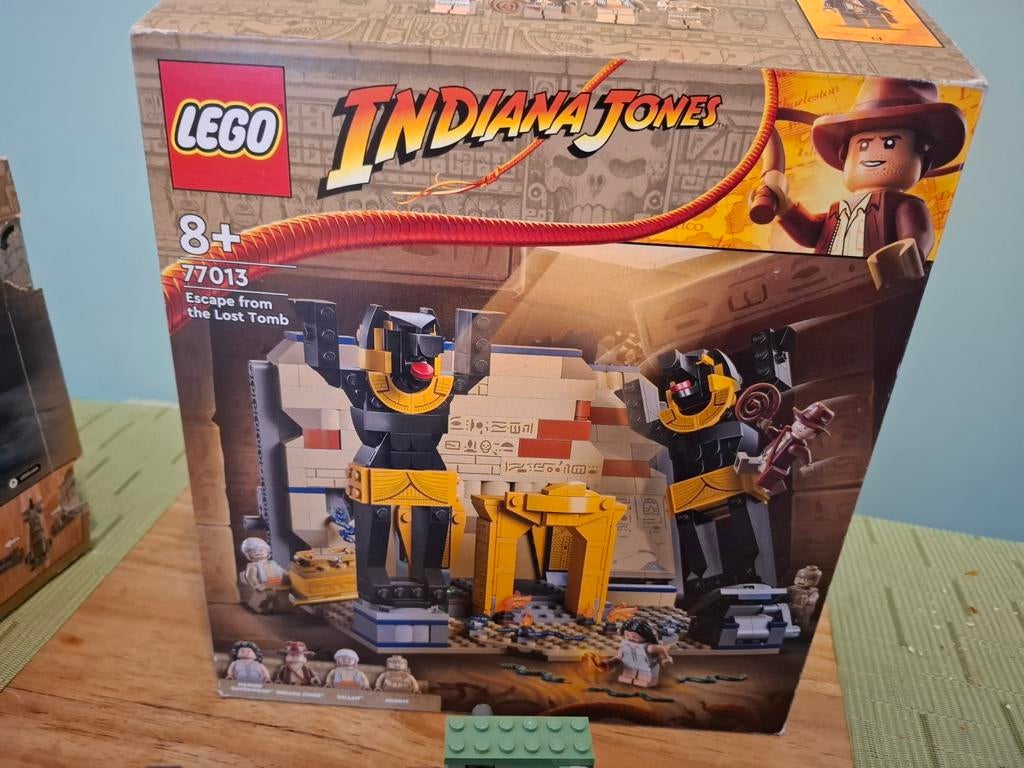 Lego Indiana Jones 77013 compleet, Kinderen en Baby's, Speelgoed | Duplo en Lego, Ophalen of Verzenden, Zo goed als nieuw
