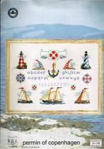 Cado permin groot borduurpakket, vuurtorens met boten, Ophalen of Verzenden, Nieuw, Handborduren, Borduurpakket