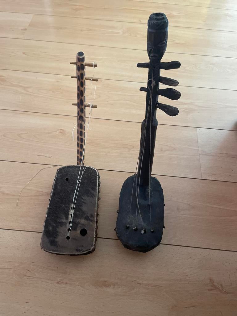 Afrikaanse snaarinstrumenten, Ophalen, Gebruikt, Overige typen