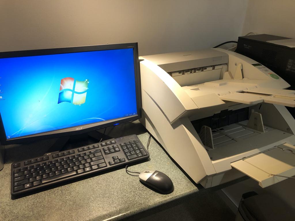 scanner, Ophalen, Canon Canoscan, Gebruikt, Documentscanner