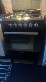 Wiggo Gasfornuis 4 Pits RVS NIEUW, Ophalen, 60 cm of meer, Zo goed als nieuw, Gas