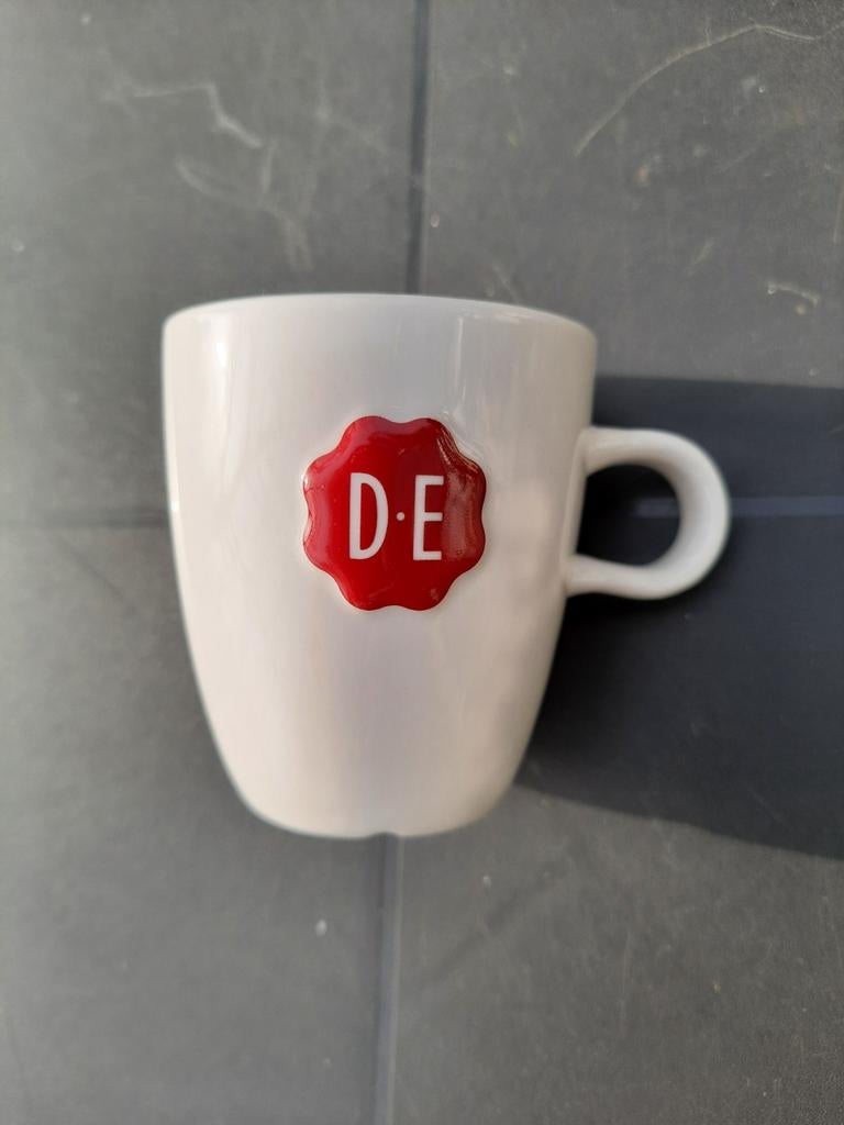 Douwe Egberts koffiekopje 180 ml, Keramiek, Ophalen of Verzenden, Zo goed als nieuw, Effen