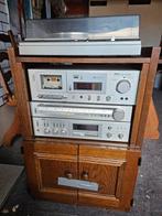 Eikenhouten stereo kast, Ophalen