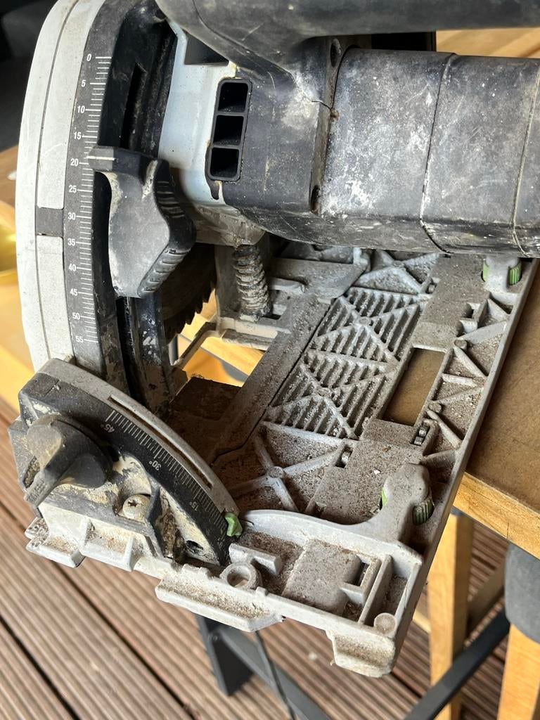 Festool invalzaag - Krachtige en precieze zaag, Ophalen, Gebruikt, Invalzaag, 70 mm of meer