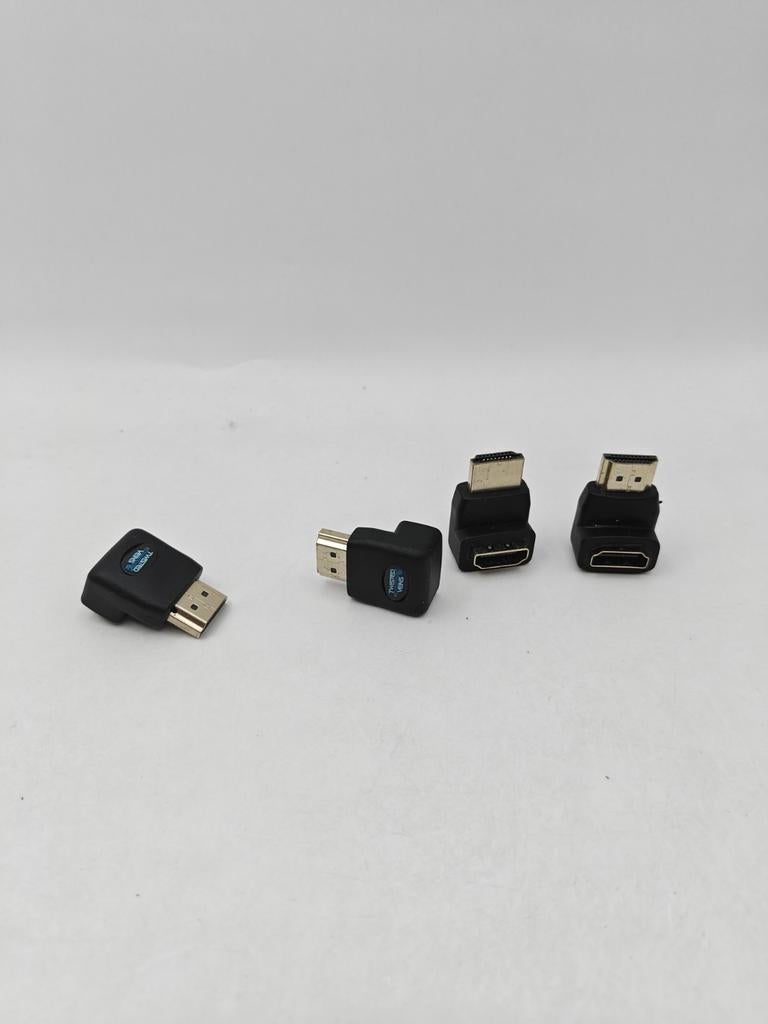 HDMI Adapter Haaks 90 - 270 Graden - 4 Stuks, Onbekend, Ophalen of Verzenden, Zo goed als nieuw, Onbekend