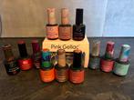 Pink Gellac set met Lamp, Gebruikt, Ophalen of Verzenden, Handen en Nagels, Make-up