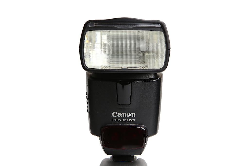 Canon Speedlite 430 EX flitser met 1 jaar garantie, Verzenden, Zo goed als nieuw, Canon, Kantelbaar