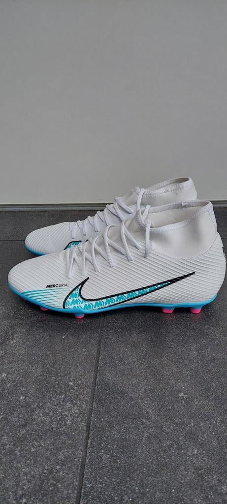 Nike Mercurial Superfly voetbalschoenen maat 45,5 wit, Ophalen of Verzenden, Nieuw, Schoenen