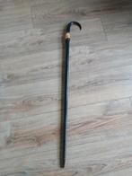 Antieke wandelstok gemaakt van hoorn en pootje, Ophalen