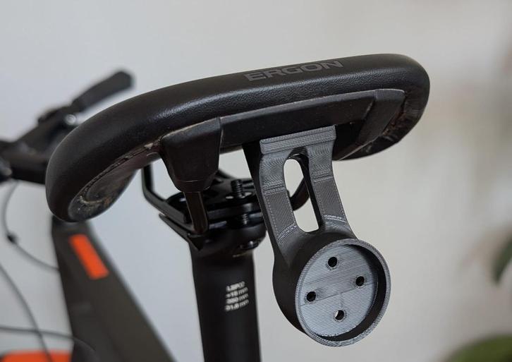 Bikeradar houder (o.a. Garmin Varia) voor Ergon zadels, Fietsen en Brommers, Fietsonderdelen, Nieuw, Algemeen, Overige typen, Ophalen of Verzenden