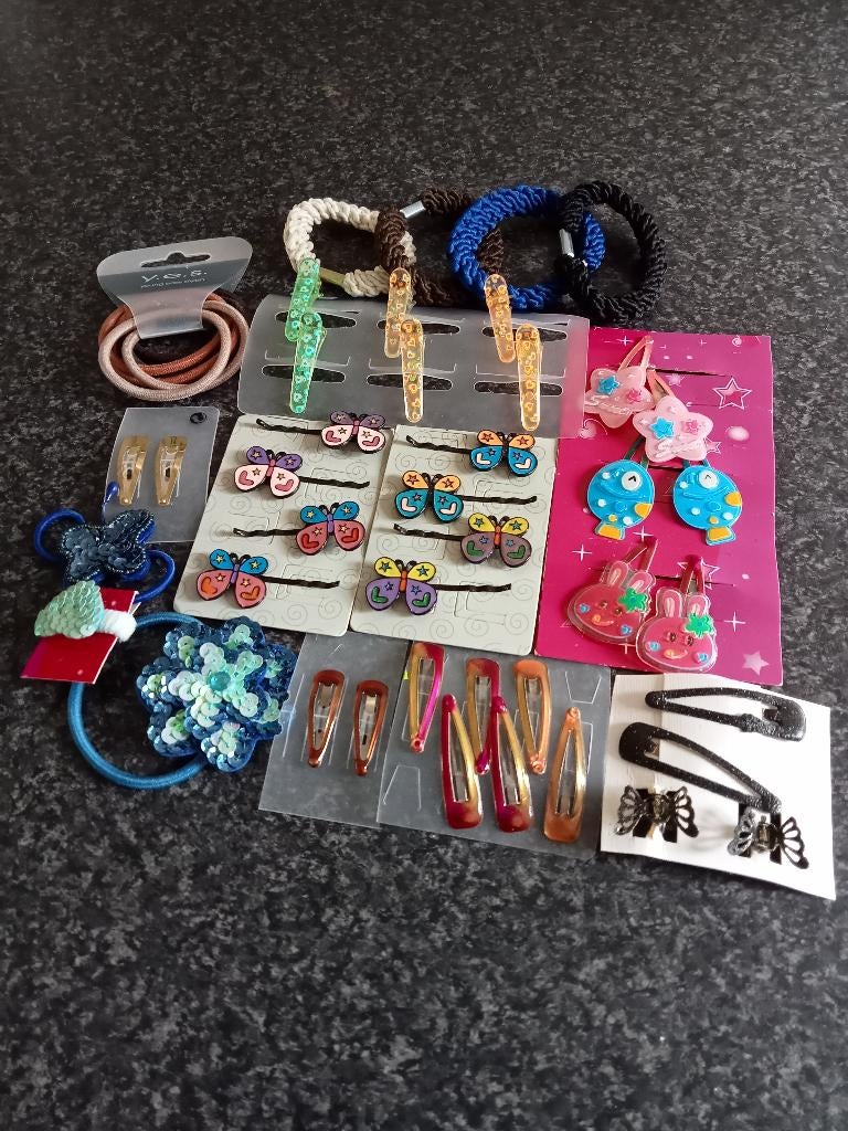 PARTIJTJE NIEUWE KINDER HAAR ACCESOIRES, Kinderen en Baby's, Kindermode-accessoires, Ophalen of Verzenden, Nieuw