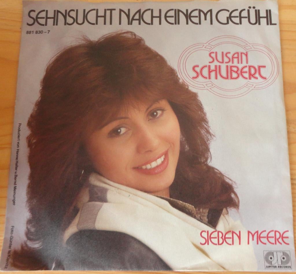 Susan Schubert > Sehnsucht nach einem gefuhl, Gebruikt, Overige genres, 7 inch, Single