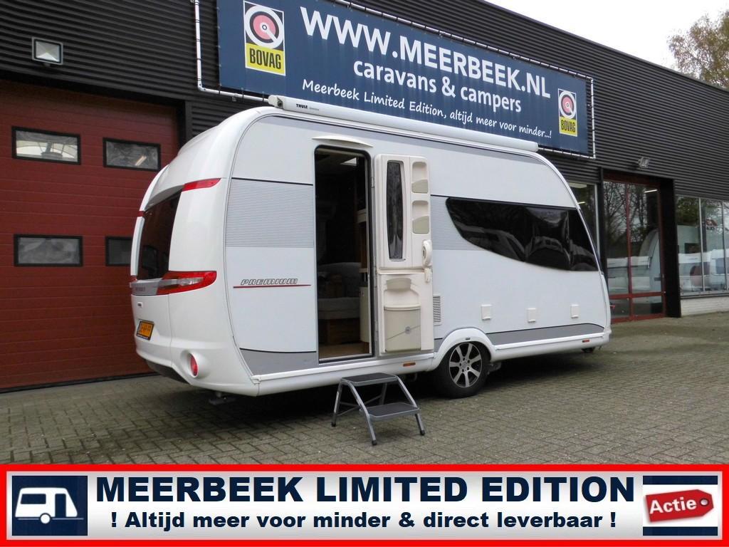 Hobby Premium 440 SFR +MOVER +AIRCO +THULE +ALU VELGEN, Caravans en Kamperen, Caravans, Treinzit, 1250 - 1500 kg, Tot en met 4