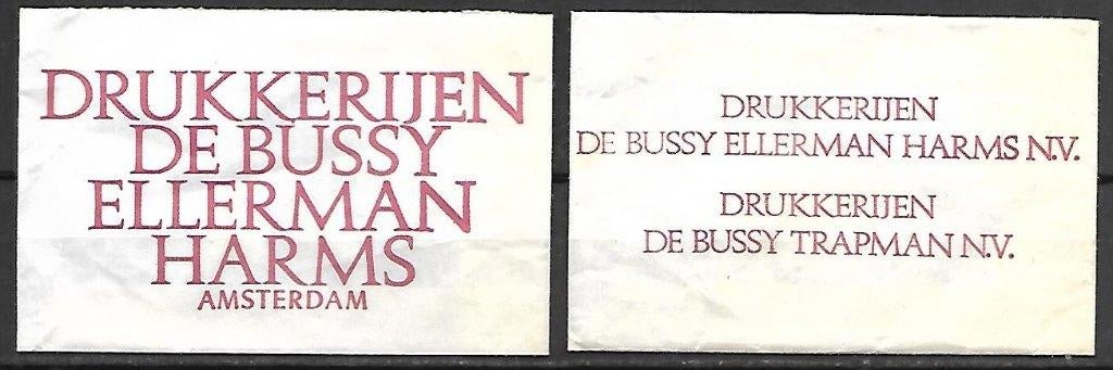 Drukkerij uit Amsterdam, Ophalen of Verzenden, Nederland