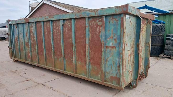 2x afzet container kabel systeem mest container 2, Auto's, Vrachtwagens, Bedrijf, Te koop, Overige merken, Overige brandstoffen