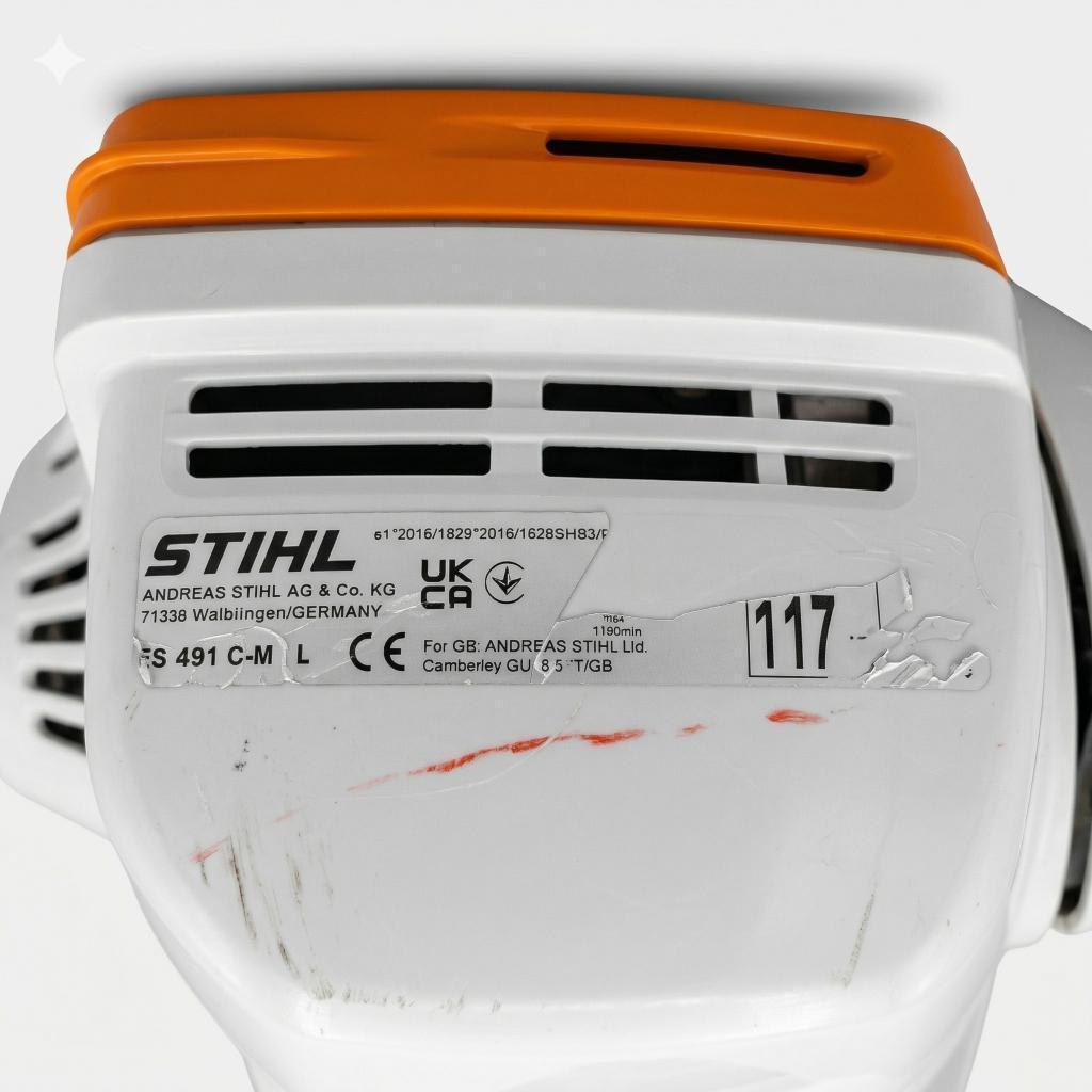 STIHL FS 491 C-EM Bosmaaier | M-Tronic 3.0, Ophalen, Benzine, Zo goed als nieuw, STIHL