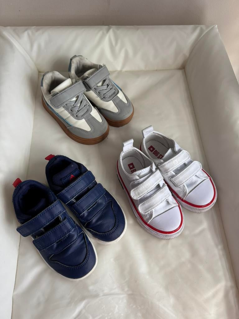 Schoenen 24, Kinderen en Baby's, Babykleding | Schoentjes en Sokjes, Ophalen of Verzenden, Zo goed als nieuw, Jongetje, Schoentjes