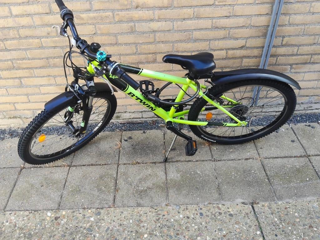 Te koop 24 inch btwin mountainbike, Fietsen en Brommers, Fietsen | Jongens, Ophalen, Versnellingen, BTWIN, Gebruikt