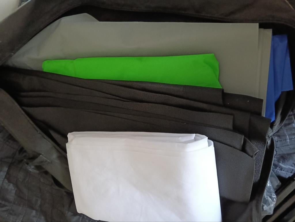 Achtergrond set fotografie, Audio, Tv en Foto, Fotografie | Fotostudio en Toebehoren, Ophalen, Zo goed als nieuw, Achtergrond