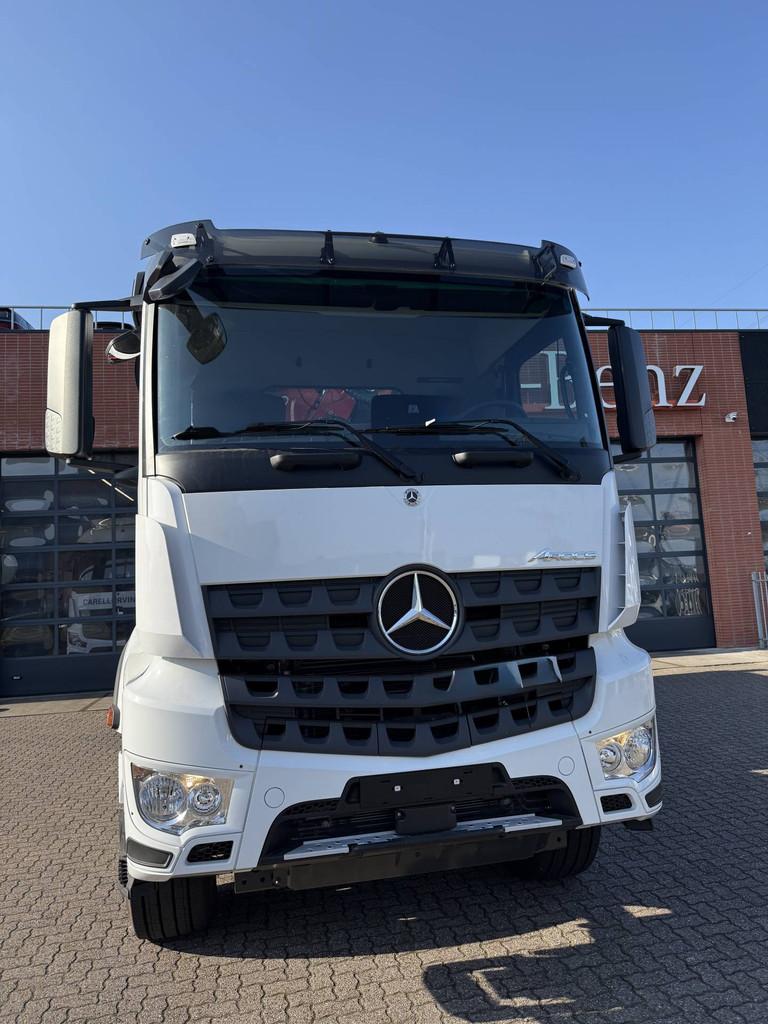 Mercedes-Benz Arocs 3346 AK 6x6 WSG kraan/kipper Nieuw, Automaat, Stof, 460 pk, Zwart