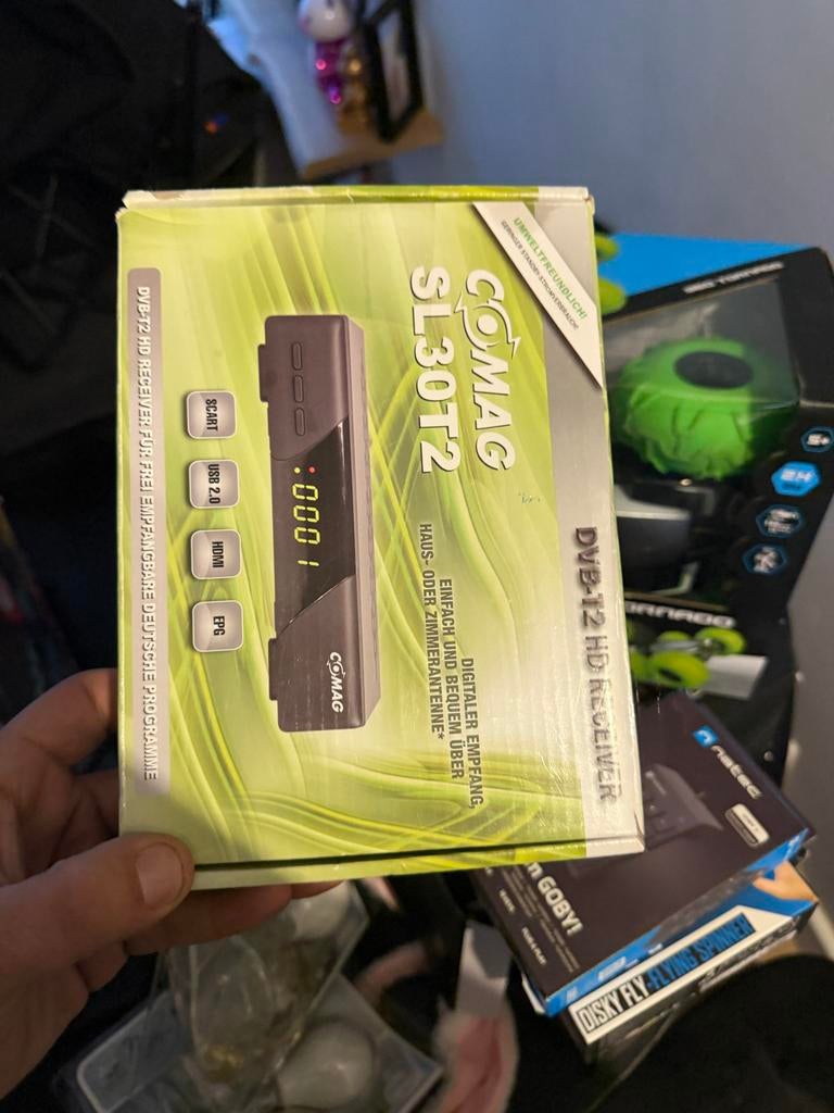 Comag SL30T2 DVB-T2 HD Receiver, Ophalen of Verzenden, Nieuw, Decoder