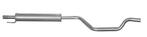 Uitlaat, Middendemper Opel Meriva, -, -, Opel, Nieuw