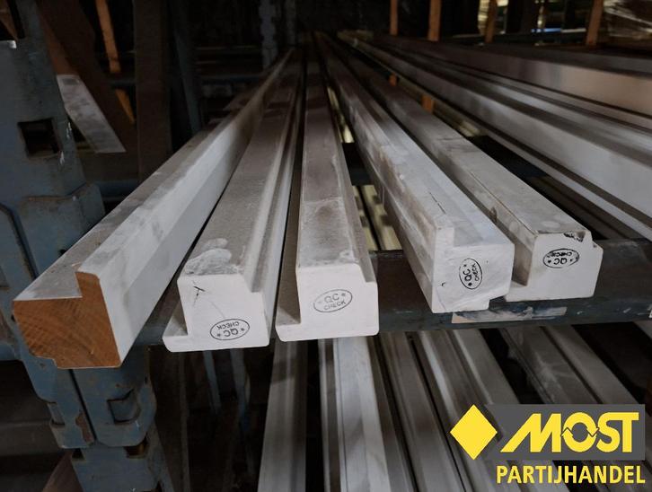 Restpartijen hardhouten lengtes raamhout, Doe-het-zelf en Verbouw, Hout en Planken, Nieuw, Overige typen, Overige houtsoorten