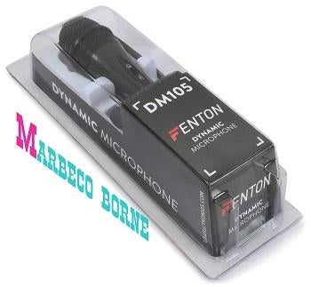 Dynamische microfoon vocaal, incl. XLR kabel,Aan/uit-schakel