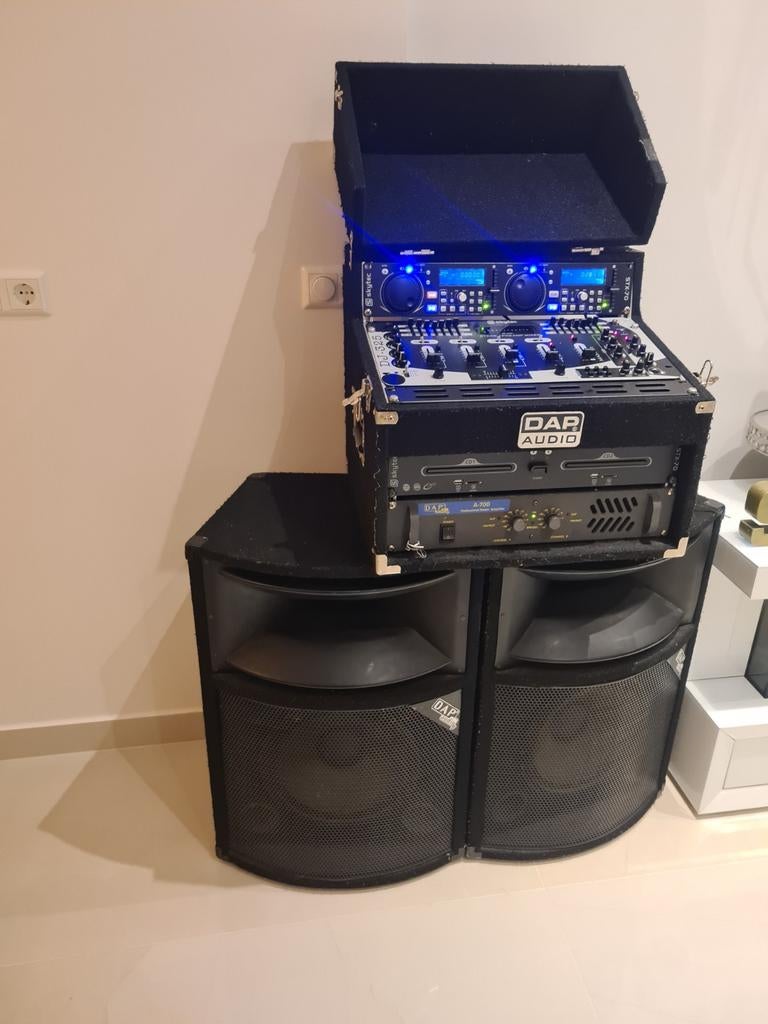 Complete DJ set met usb cd en sd kaart speler, Muziek en Instrumenten, Dj-sets en Draaitafels, Ophalen, Overige merken