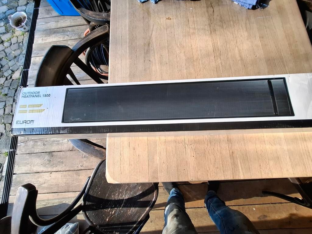 Infrarood terrasverwarmer, Ophalen, Waterbestendig